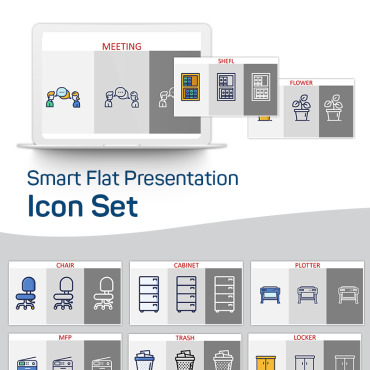 Meeting Strategy Icon Sets 75342