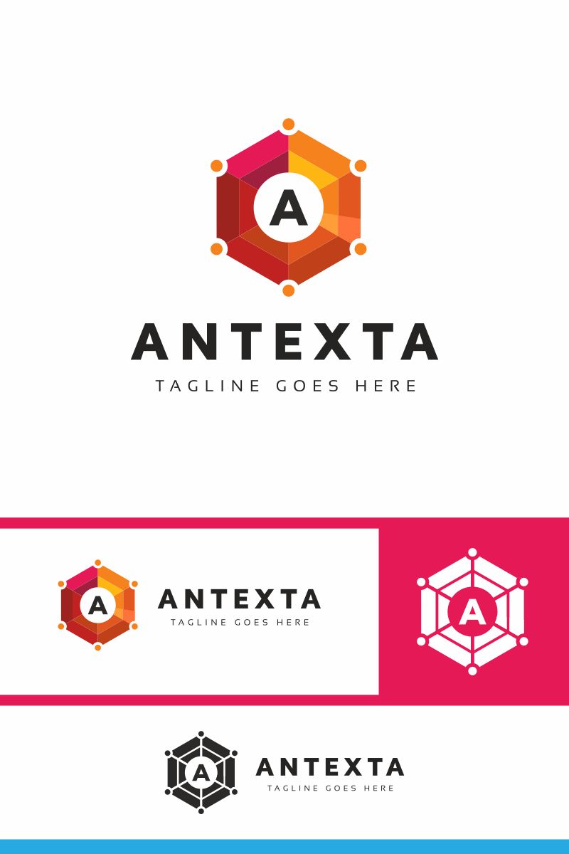 Antexta A Letter Logo Template