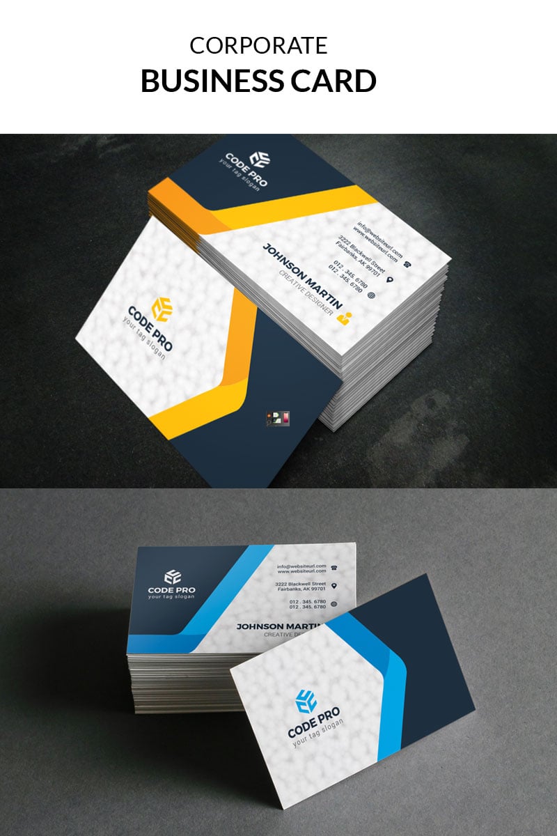 Solgan Business Card - Corporate Identity Template