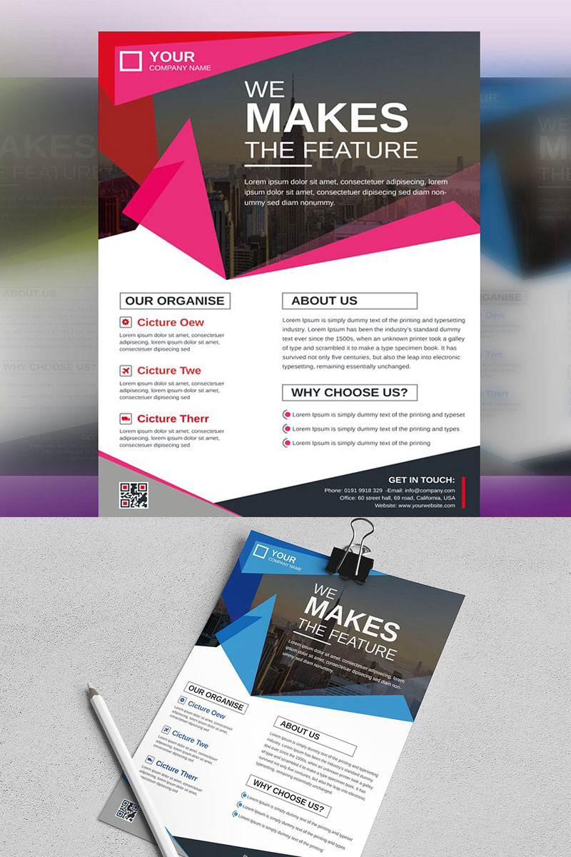 Creative and Modern Flyer | Vol. 08 - Corporate Identity Template