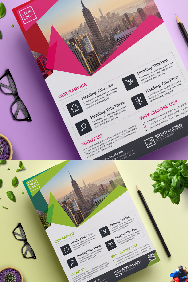 Creative and Modern Flyer | Vol. 07 - Corporate Identity Template