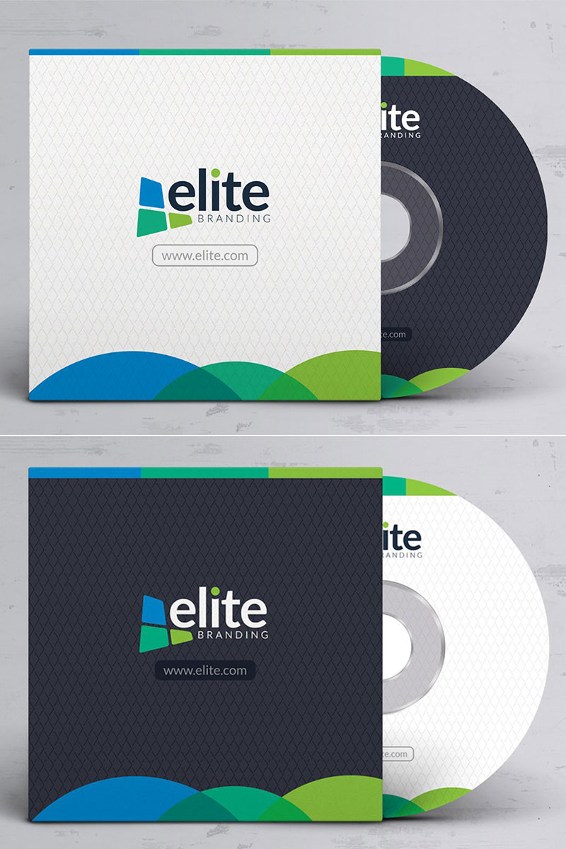 CD/DVD Cover Design - Corporate Identity Template