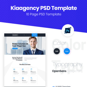 Corporate Agency PSD Templates 75513