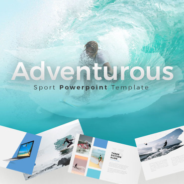 Surfing Presentation PowerPoint Templates 75515