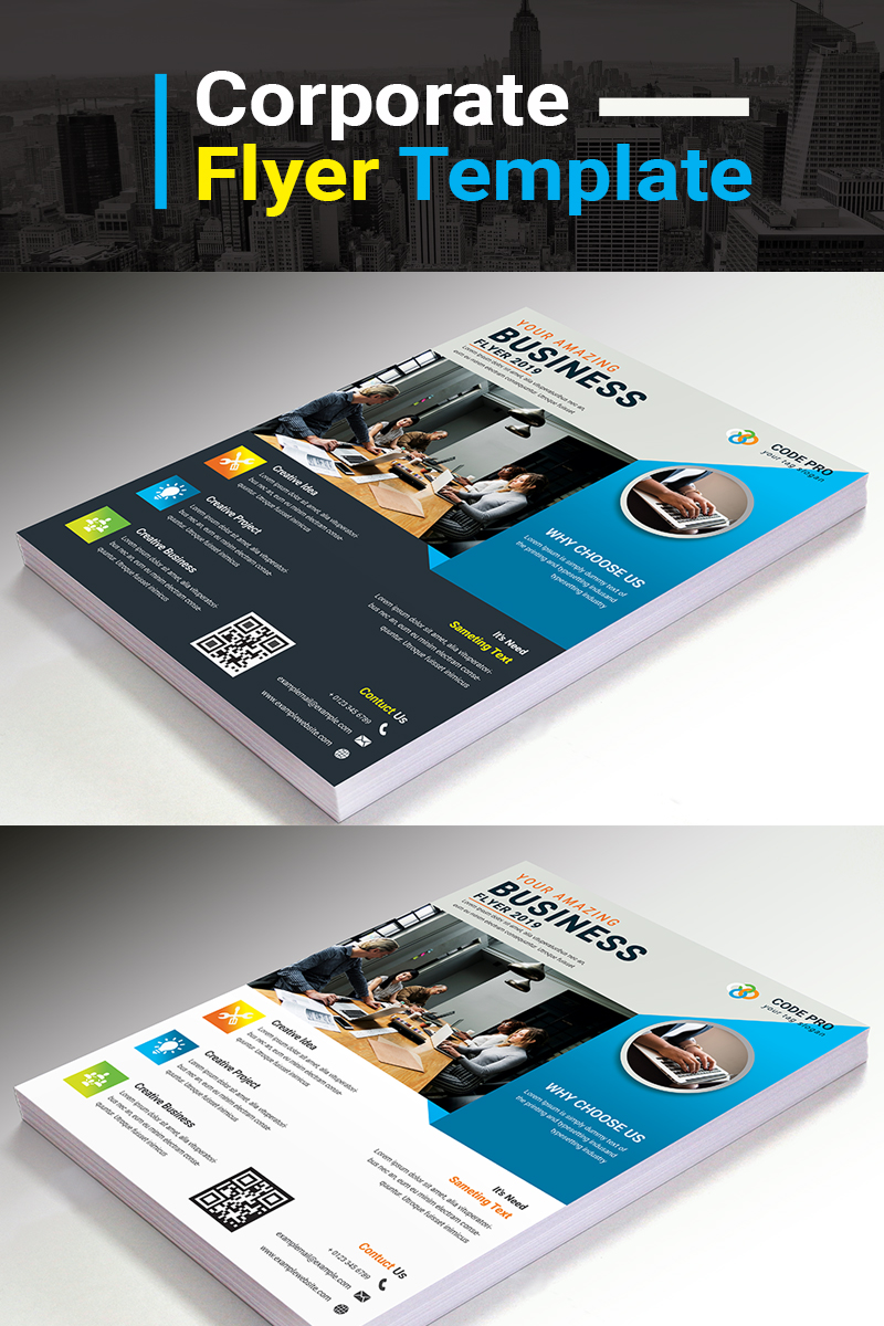 Promotional Flyer PSD - Corporate Identity Template