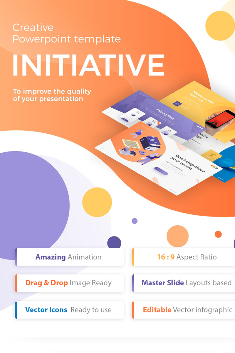 Initiative - Creative PowerPoint template