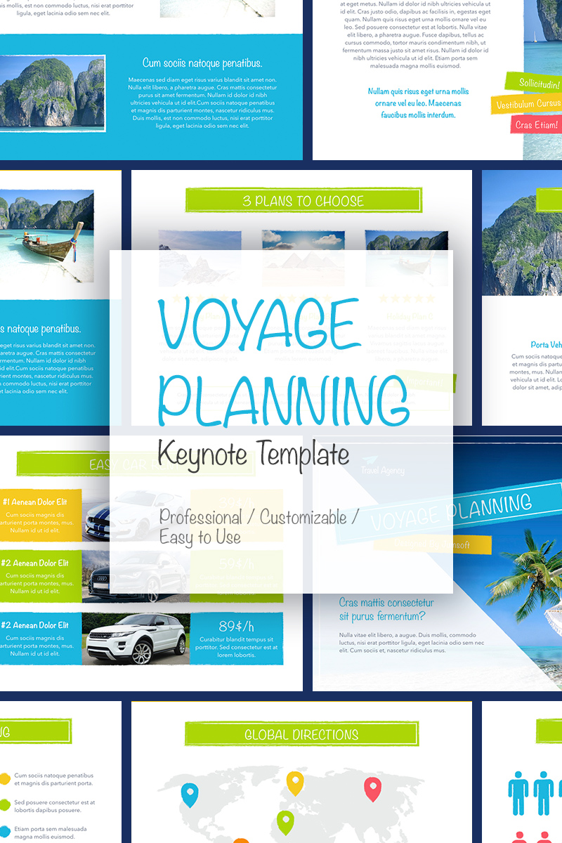 Voyage - Keynote template