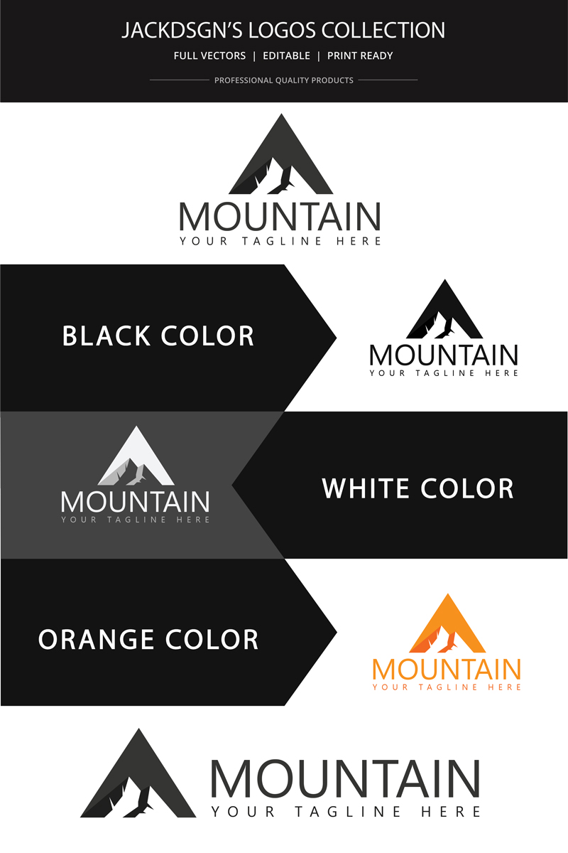 The Mountain  Logo Templates