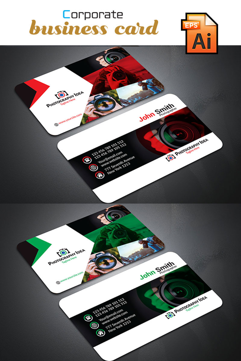 Photography Business Card - Corporate Identity Template