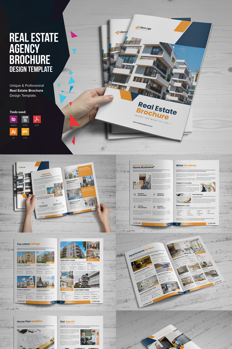 Real Estate Brochure v1 - Corporate Identity Template