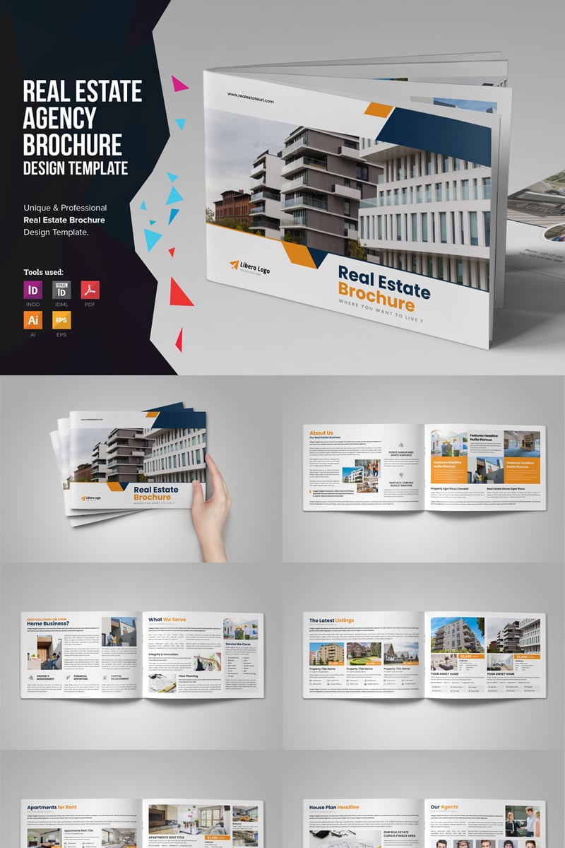 Real Estate Brochure v2 - Corporate Identity Template