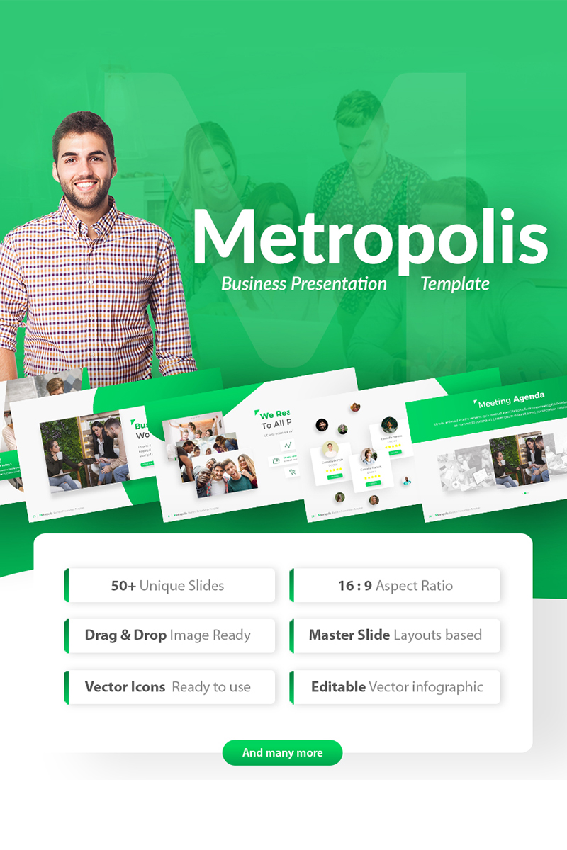 Motropolis - Business PowerPoint template