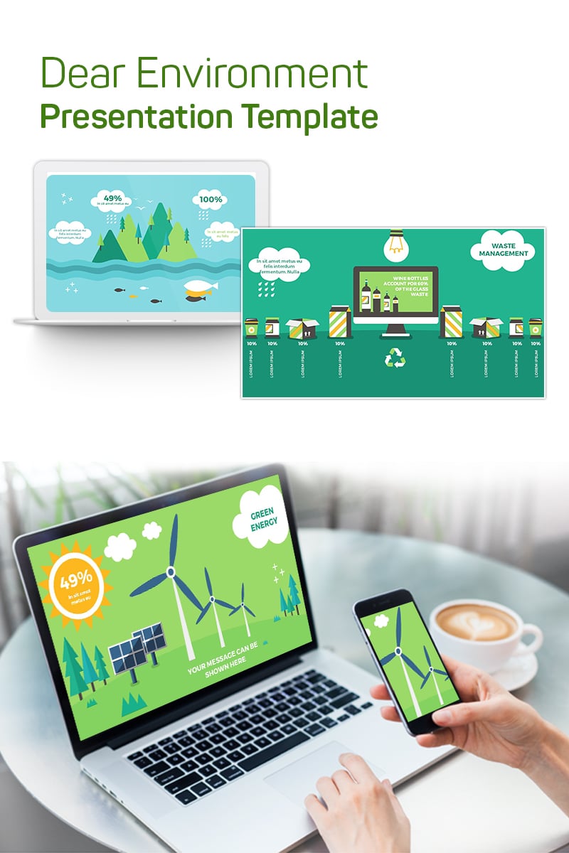 Dear Environment PowerPoint template