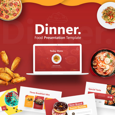 Food Presentation PowerPoint Templates 75655