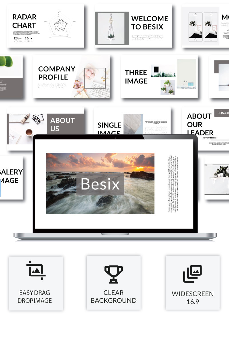 Besix Presentation PowerPoint template