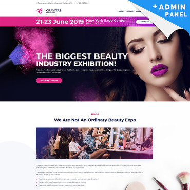 Expo Event Landing Page Templates 75687