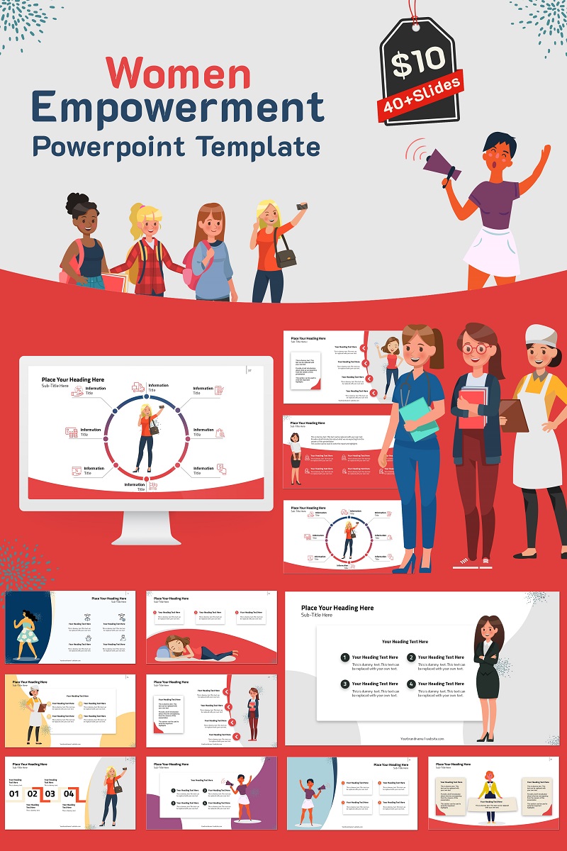 Women Empowerment - PowerPoint template