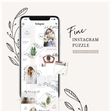 Instagram Instapuzzle Social Media 75730