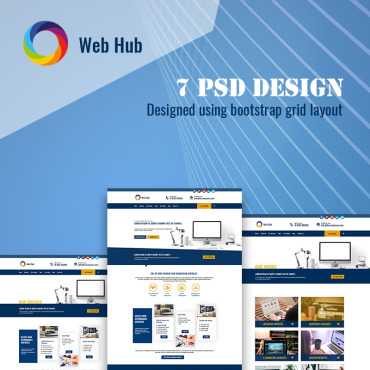 Design Website PSD Templates 75751