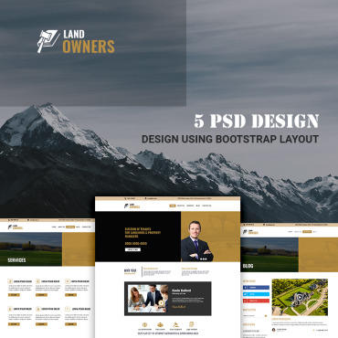 Owners Brokers PSD Templates 75819