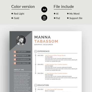 Cv Clean Resume Templates 75878