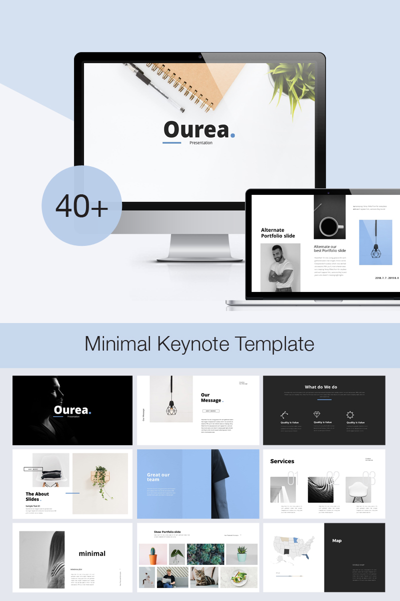 Ourea Minimal - - Keynote template