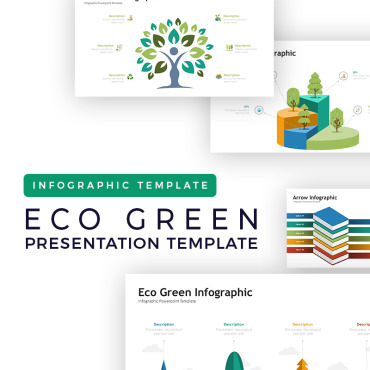 Green Infographic PowerPoint Templates 75936