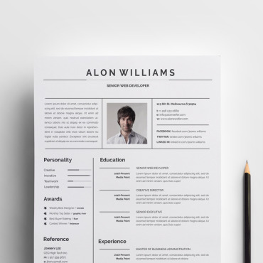 Award Awards Resume Templates 75959