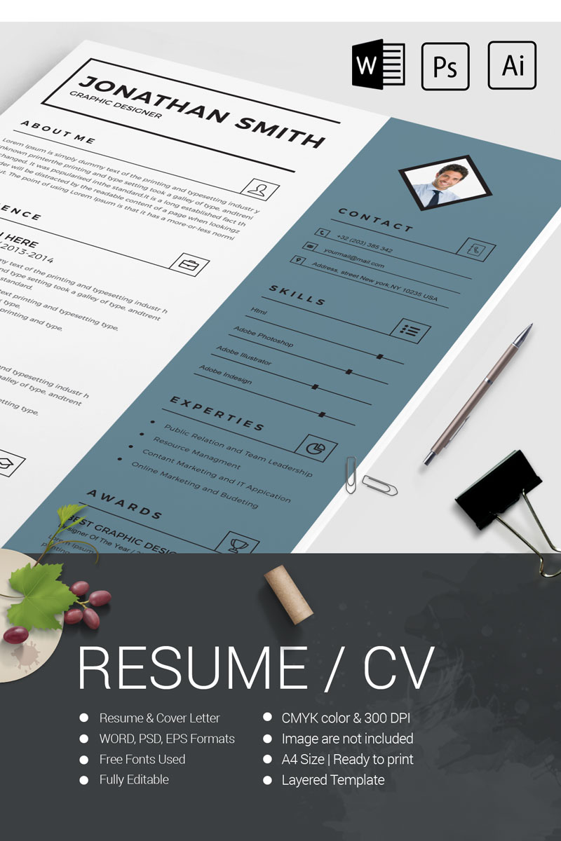 Jonathan Smith Resume Template