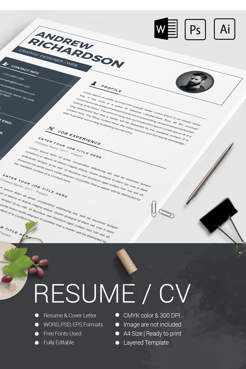 Andrew Richardson Resume Template