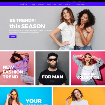 Ecommerce Fashion Shopify Themes 76138