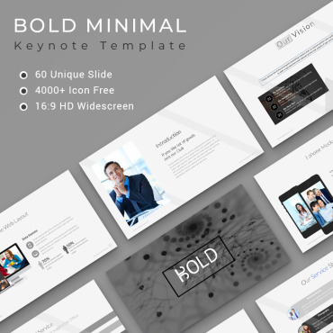 Minimal Presentation Keynote Templates 76143