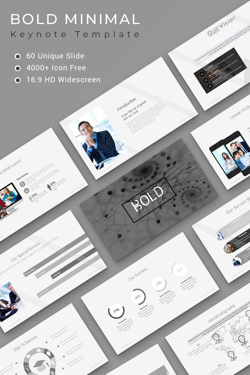 Bold - Keynote template