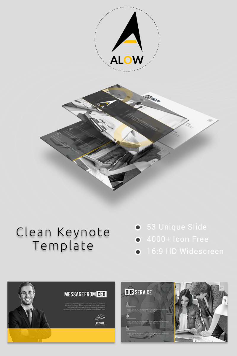 Allow - Keynote template