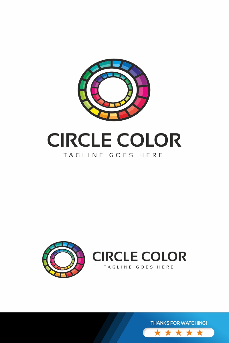 Circle Color Logo Template