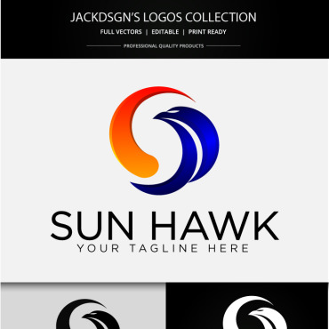 Hawk Eagle Logo Templates 76217