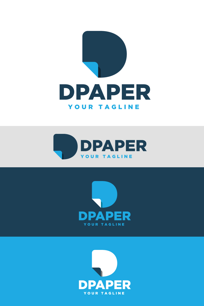 Dpaper - Leter D Logo Template