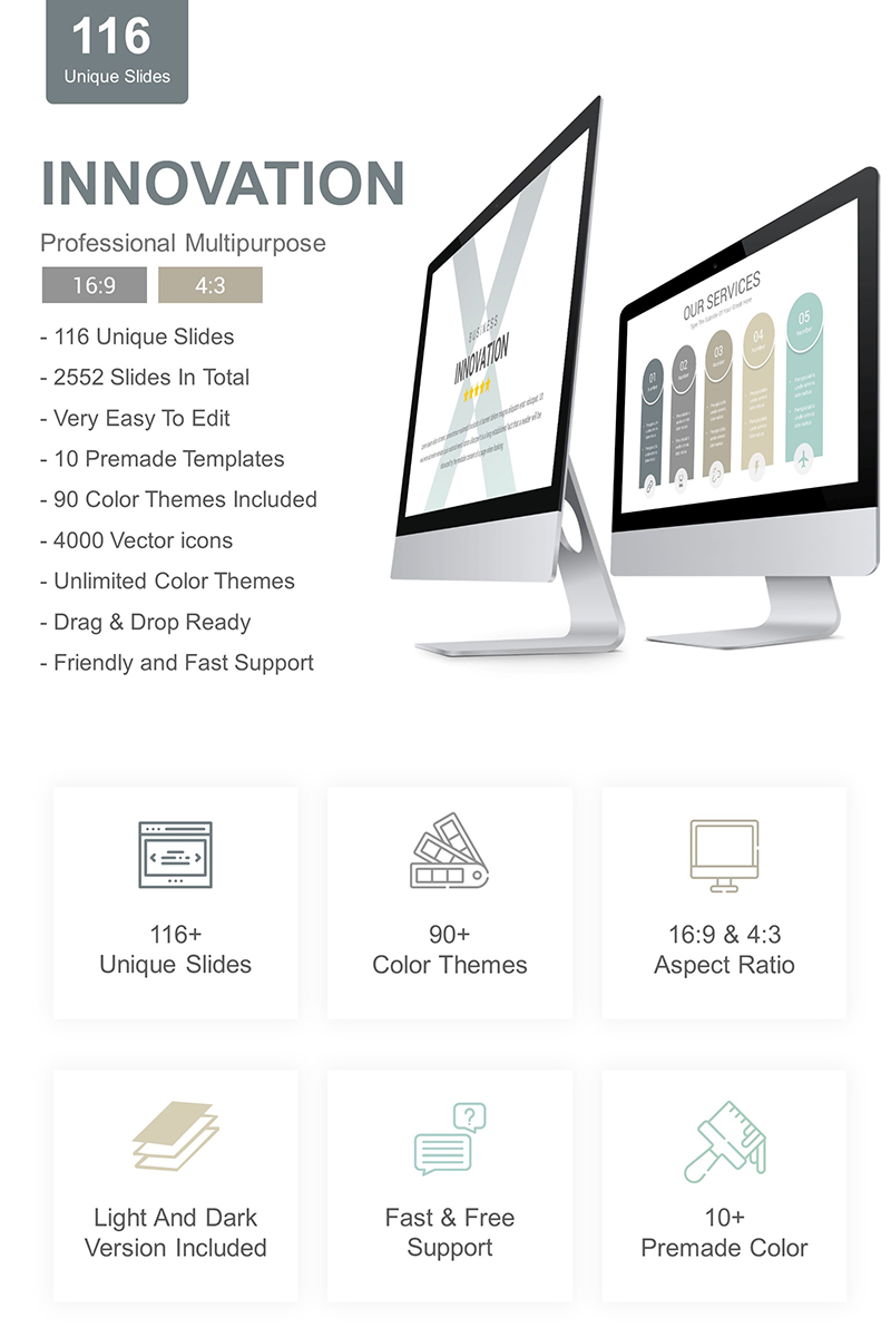 Innovation PowerPoint template