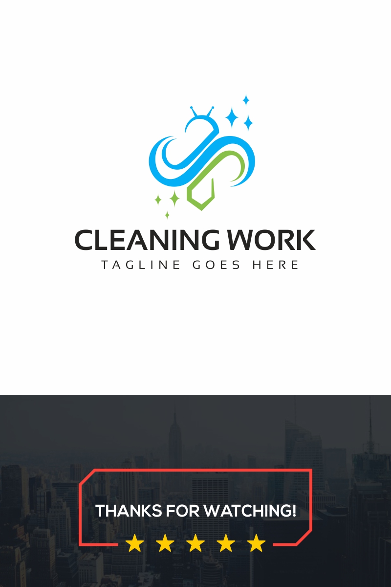Cleaning Logo Template