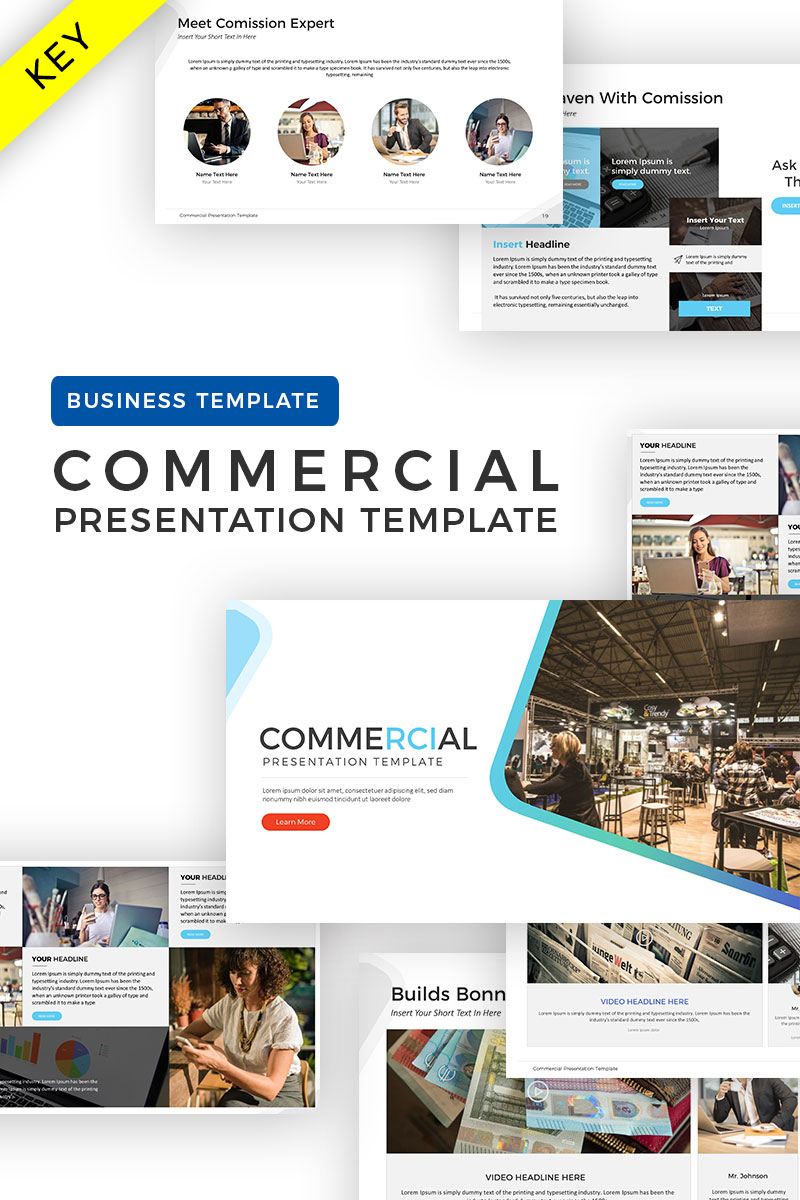 Commercial - - Keynote template
