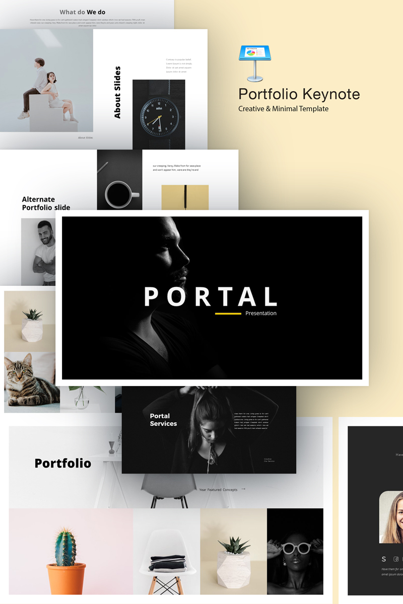 Portfolio - - Keynote template