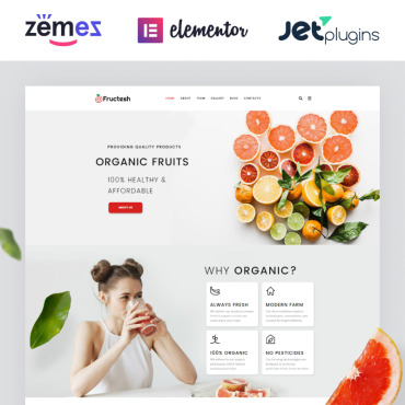 Fruit Delivery WordPress Themes 76455
