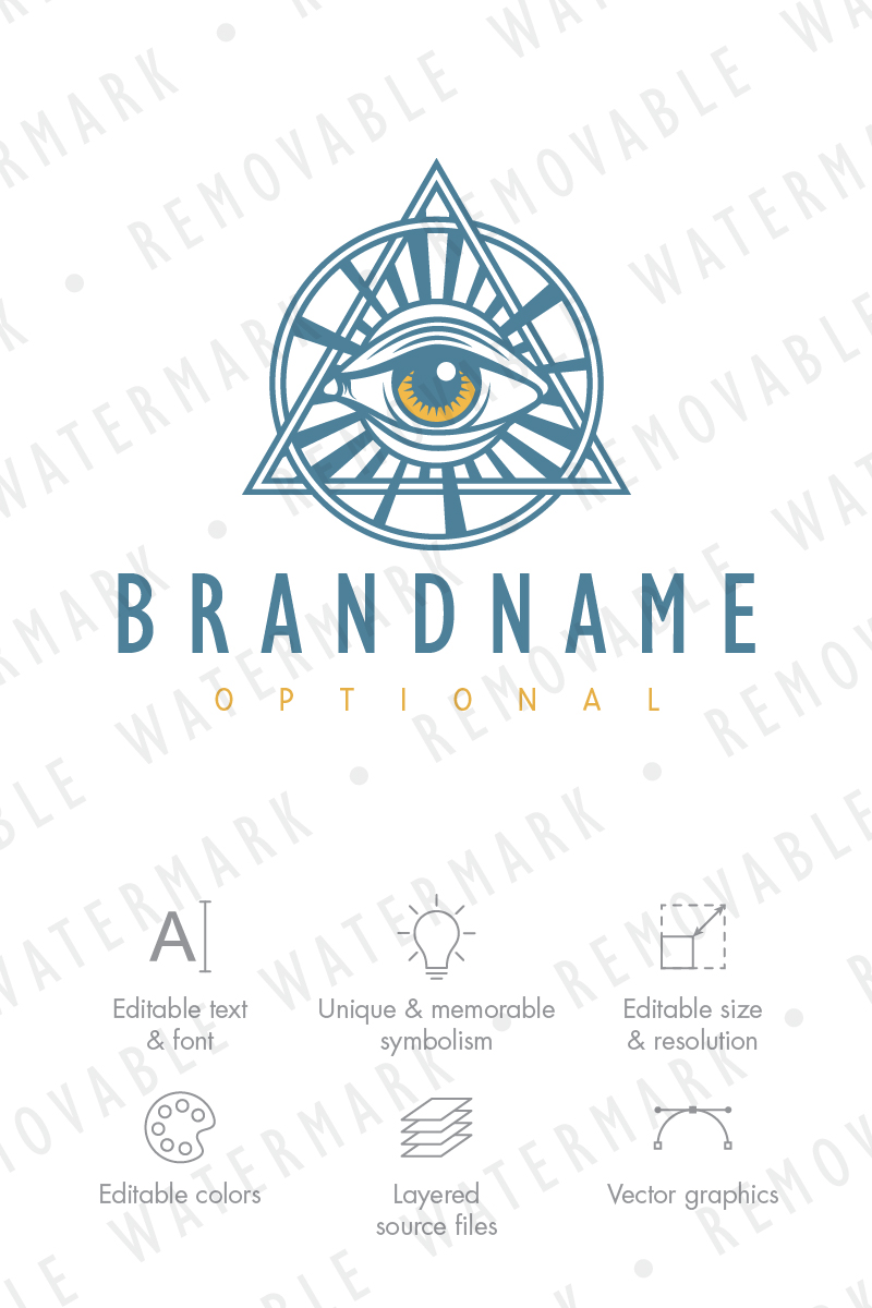 Eye of Providence Logo Template