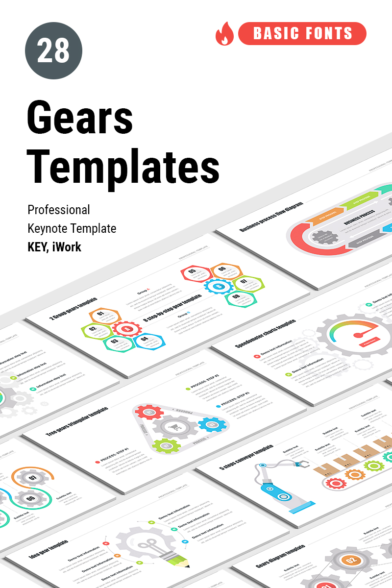 Gears - Keynote template