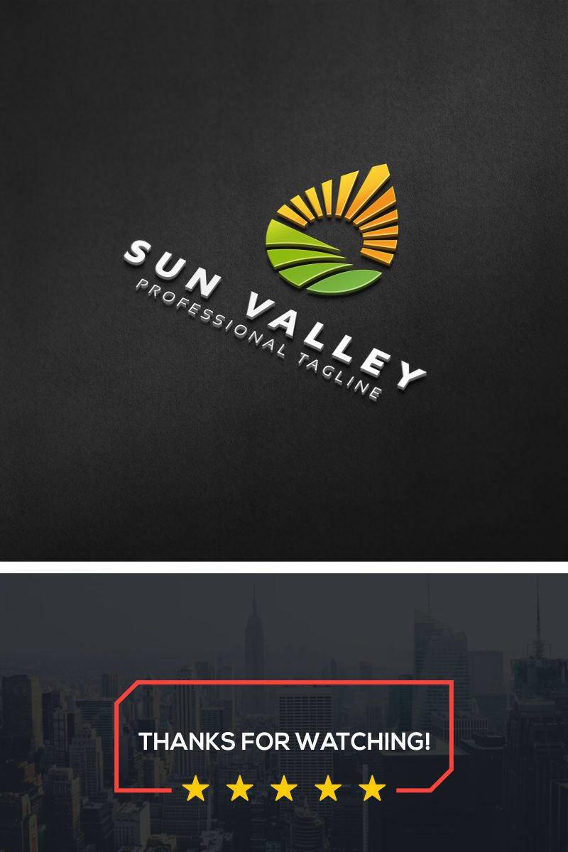 Sun Valley Logo Template