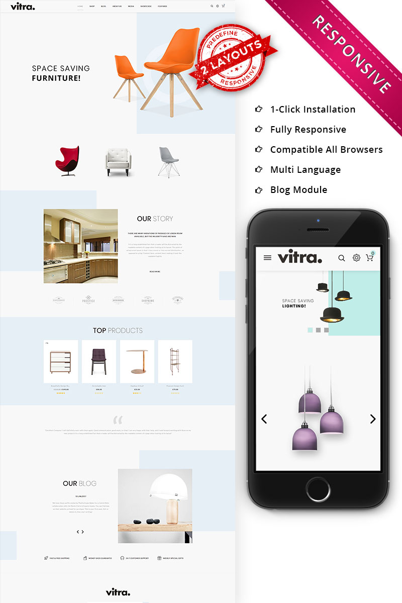 Vitra - The Multipurpose Responsive WooCommerce Theme