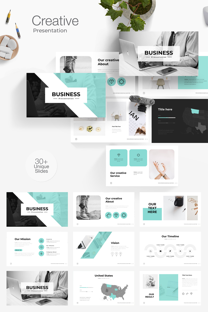 Business - PowerPoint template