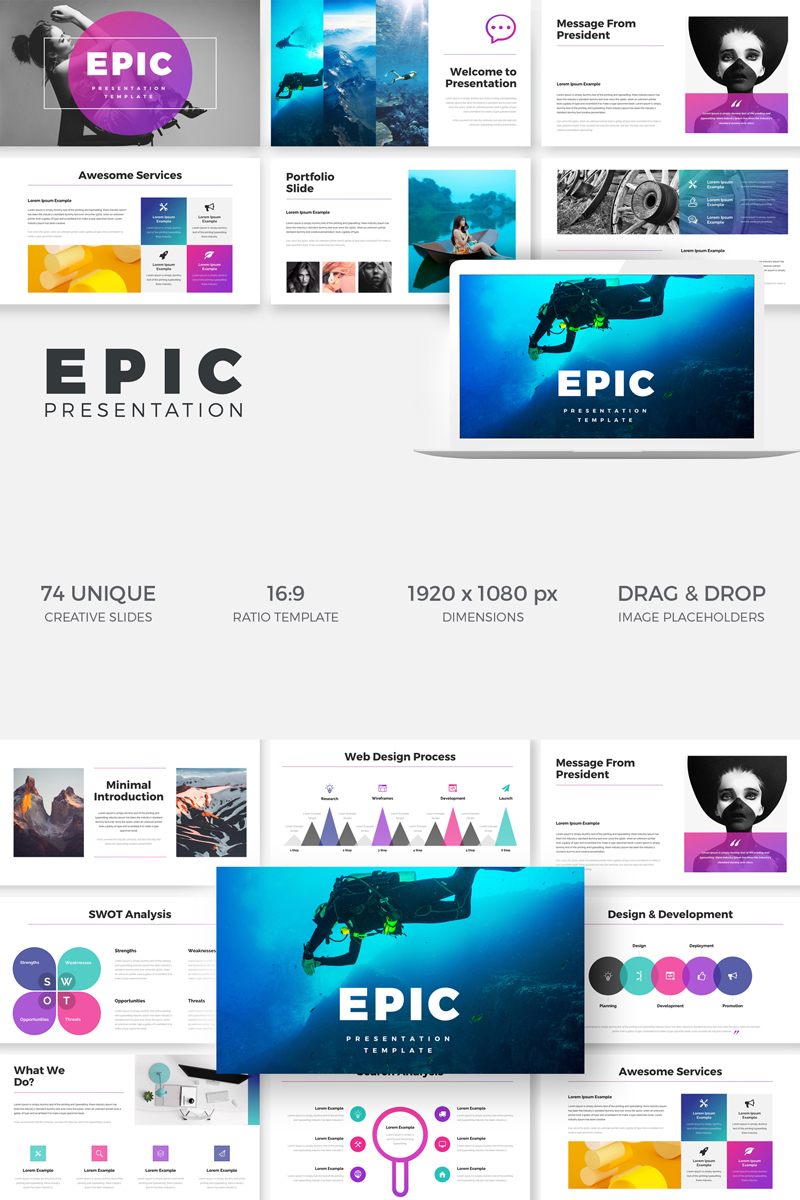 Epic - PowerPoint template