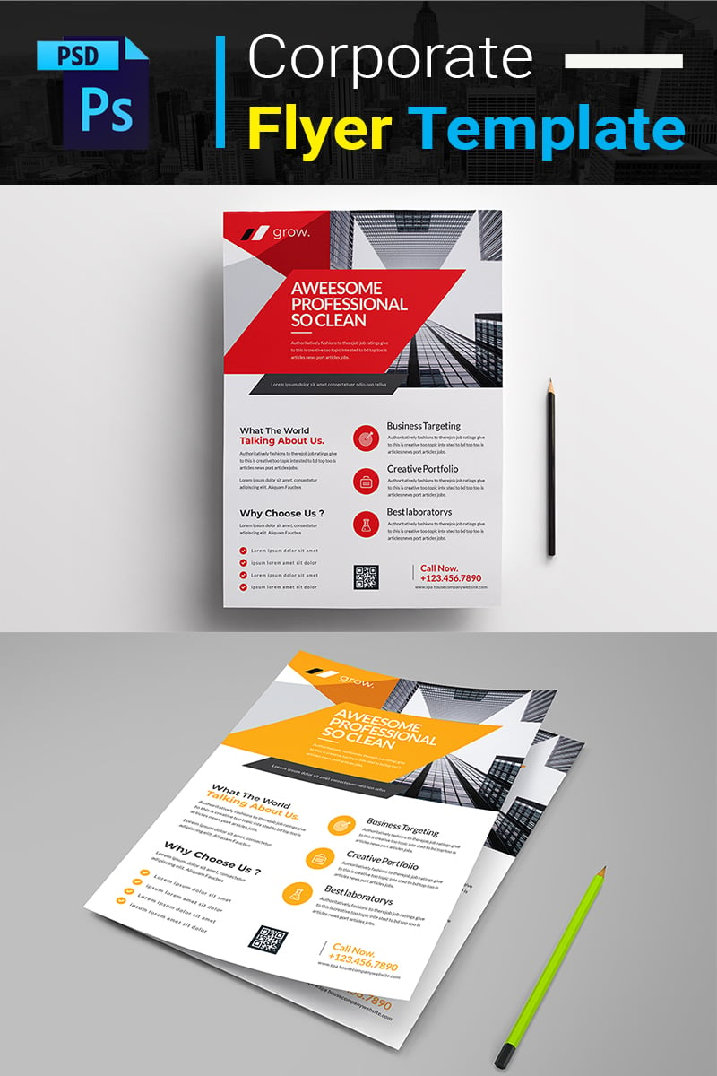 Awesome Flyer - Corporate Identity Template