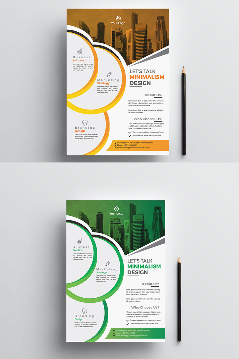 For Your Business Flyer - Corporate Identity Template